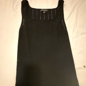 Banana republic sleeveless square neck sweater size M